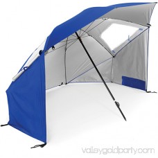 Super-Brella Maximum Protection Portable Canopy Shelter Umbrella, Blue 552913308